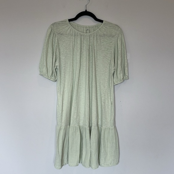 Velvet By Graham & Spencer Vintage Slub Tiered Dress - Picture 2 of 8